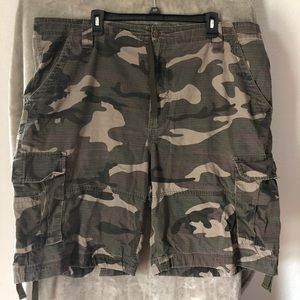 Men’s Camo Cargo Shorts